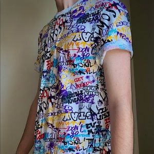 Graffiti White T-shirt